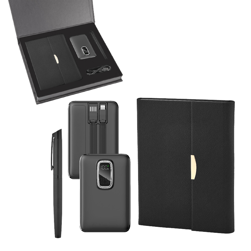 Defter & Kalem & Powerbank Set