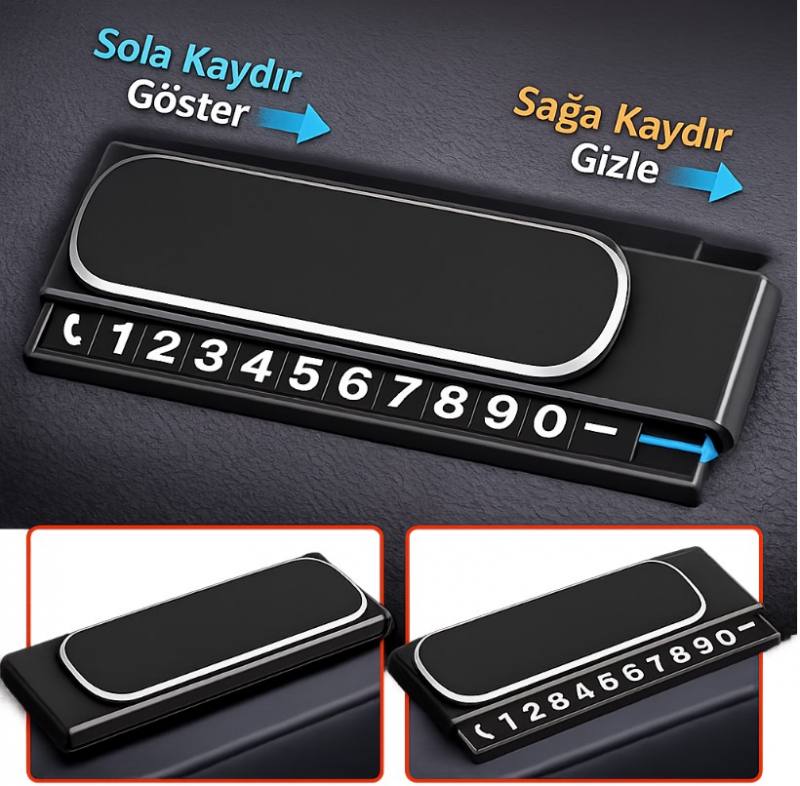 Kayar Kapaklı Torpido Üstü Fosforlu Numaratör