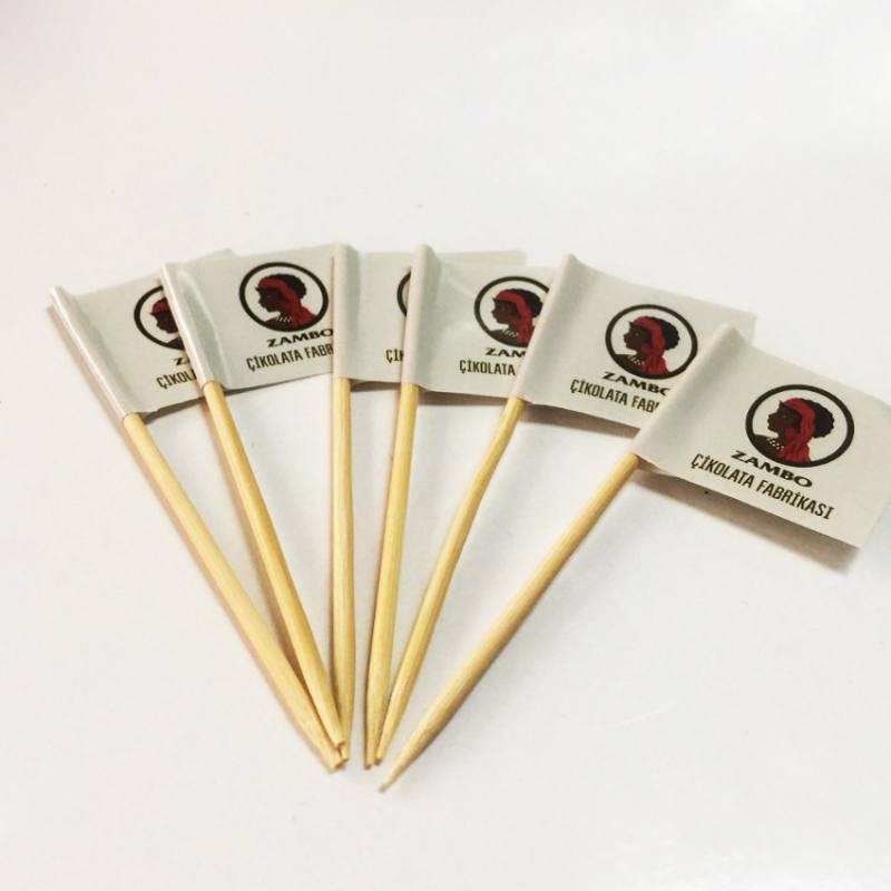 Dikdörtgen Kürdan Bayrak 6,5 cm