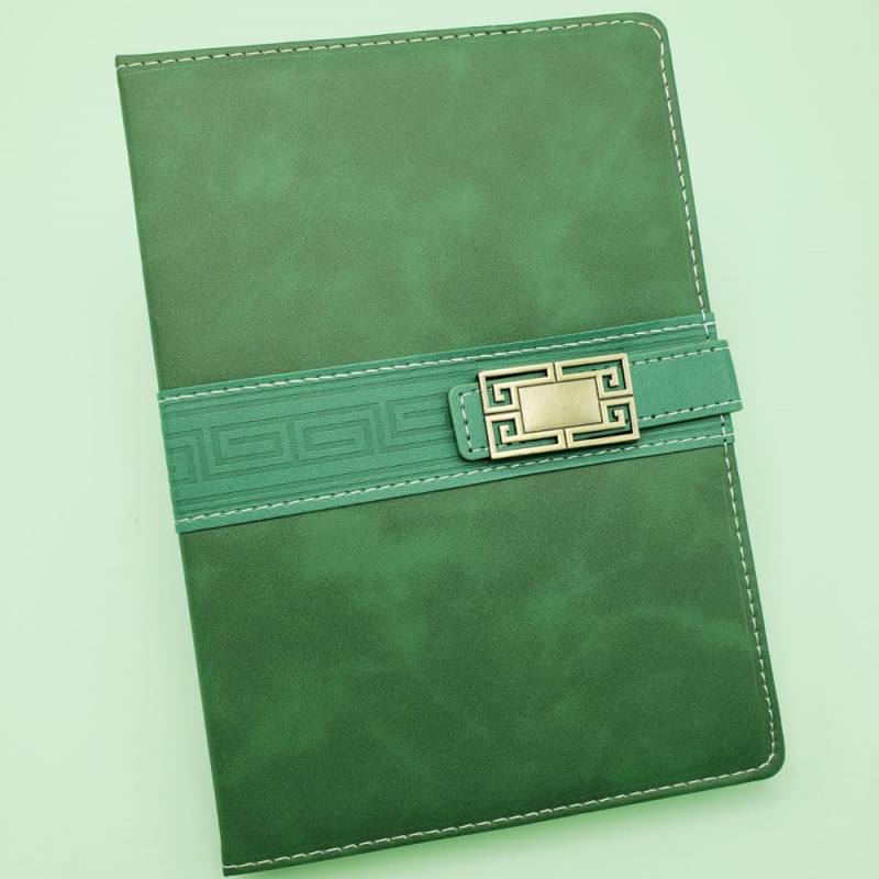 Tarihsiz Ajanda Defter Yeşil Renk