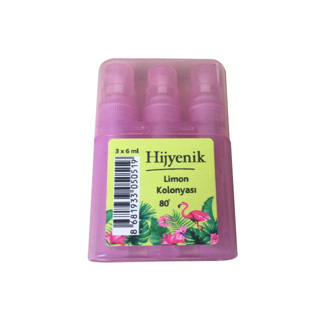 3’lü Mini Kolonya