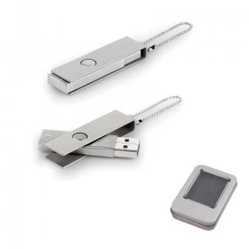 USB-7249-16GB - 16 GB Metal Anahtarlık USB Bellek