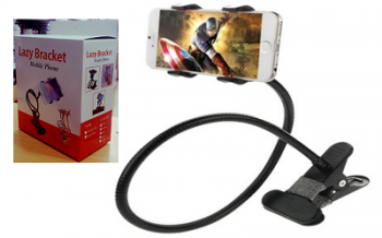 TAK-42C89A09 - Akrobat Telefon Tutucu Oynar Başlıklı (SİYAH) (KUTULU)