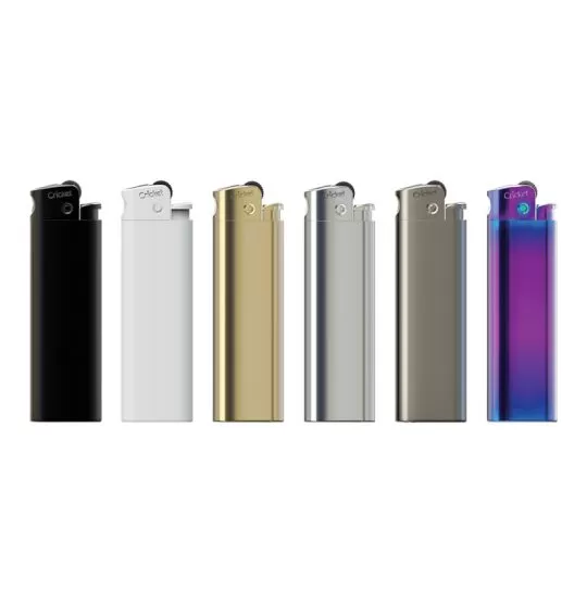 CKM-100 - Cricket Metal Taşlı Jet Çakmak