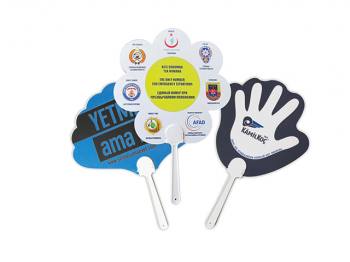 PV-2128 - Özel Kesimli Karton Yelpaze