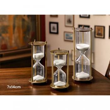 -24242453419 - Dekoratif Cam Kum Saati 7x14 cm