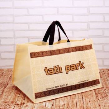 Pastahane Tipi Tela bez Çanta (37x23x22cm)