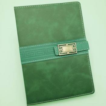 -24242450367 - Tarihsiz Ajanda Defter Yeşil Renk